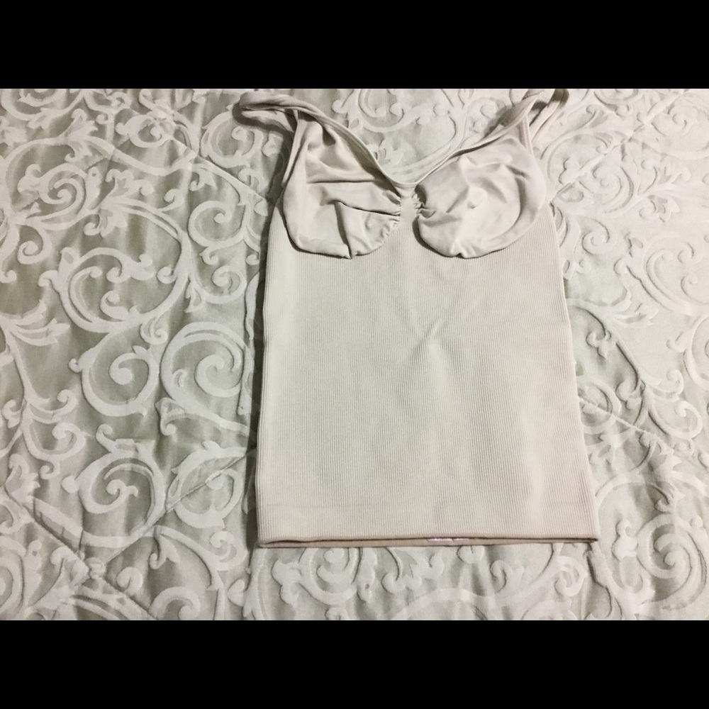 New Cream Sassybax Spandex Top